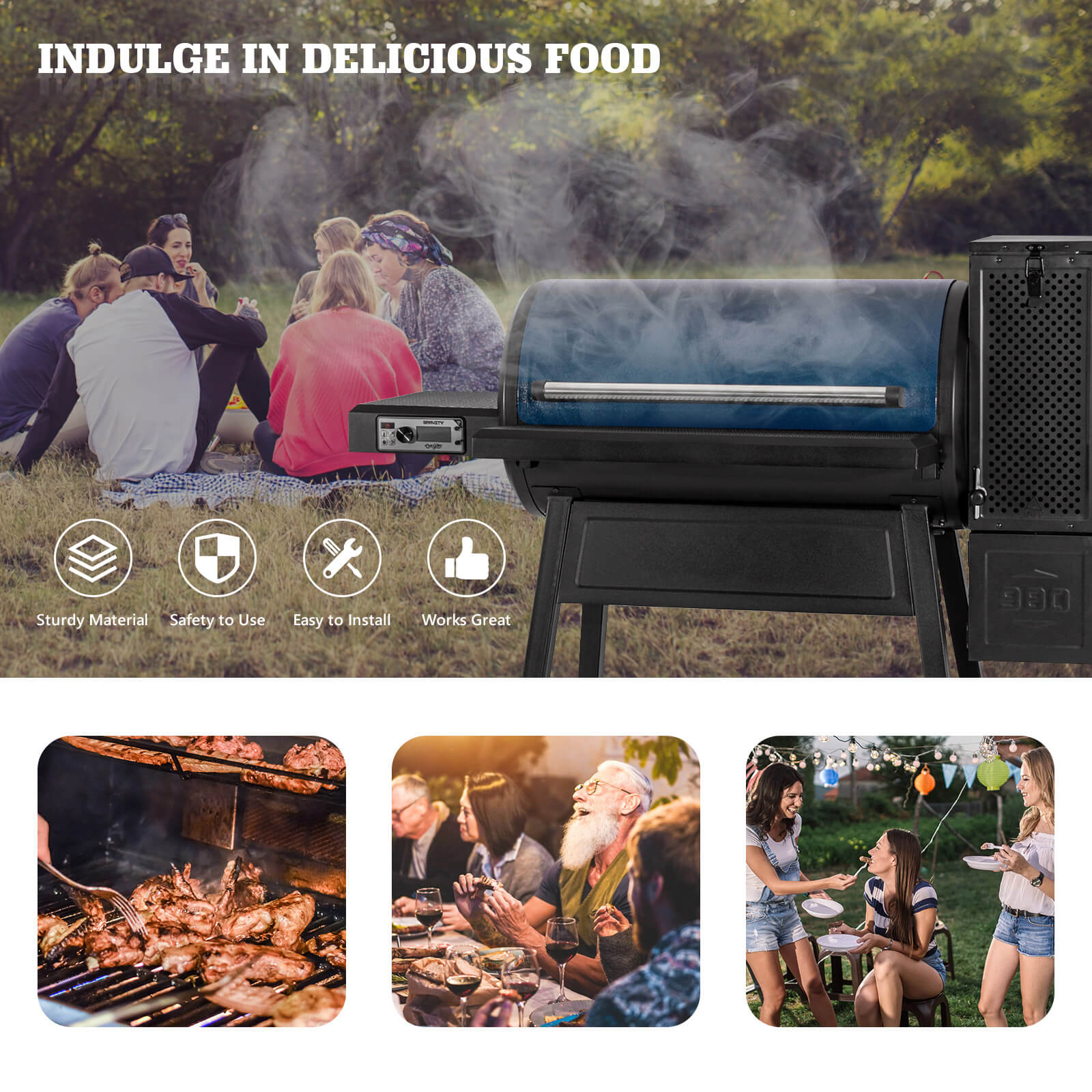 Char-Griller 980 grill hopper lid switch  
