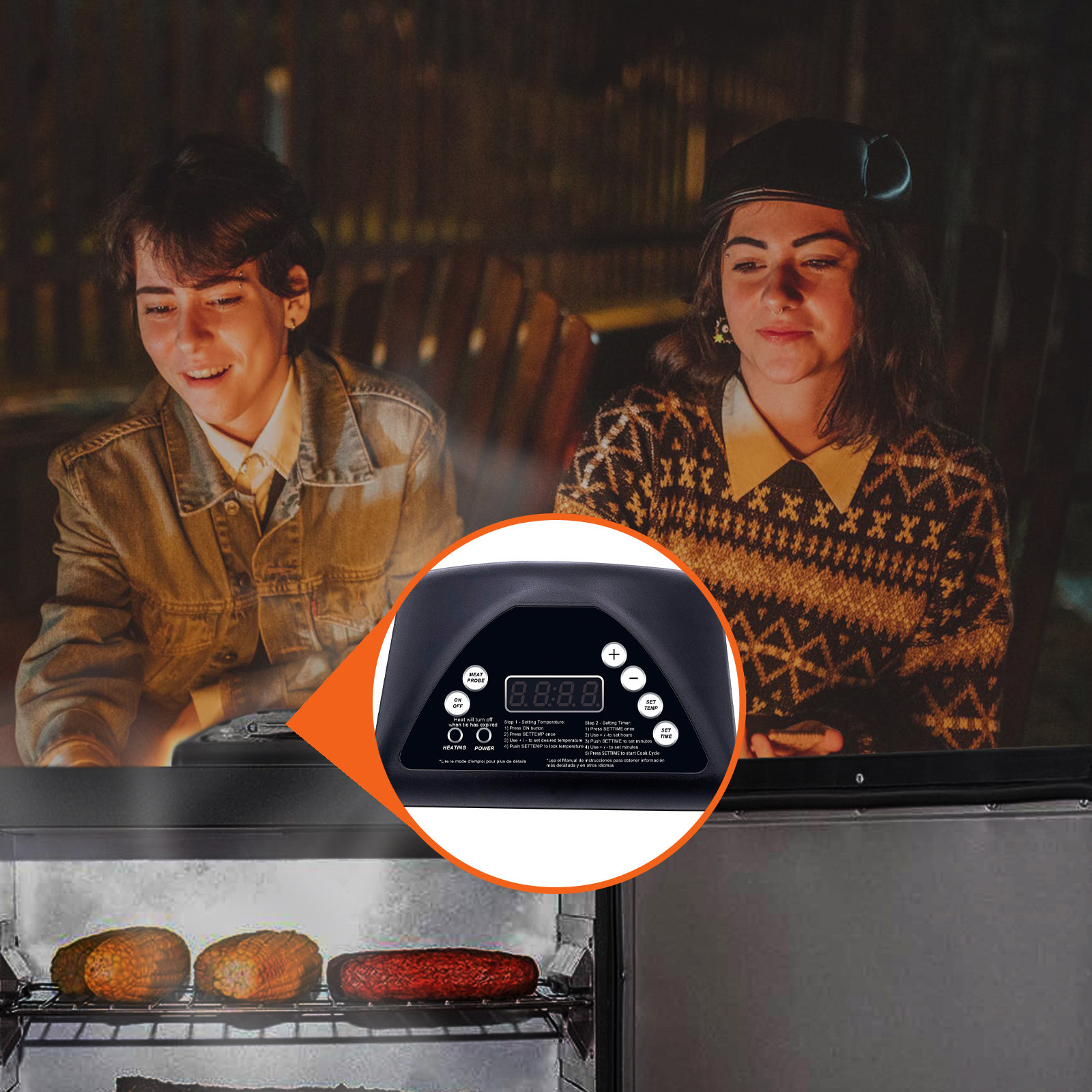 9907100008/Control Panel for Masterbuilt Smoker