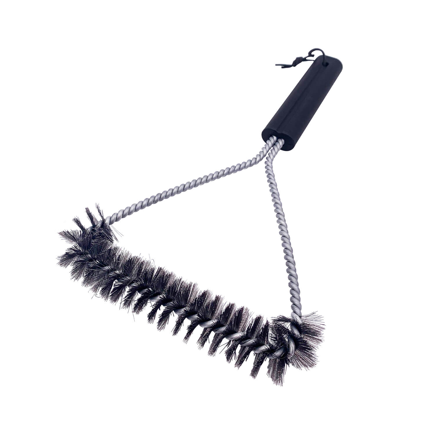 Stainless Steel Sided Grill Brush, Heavy Duty Grill Accessories -YAOAWE 
