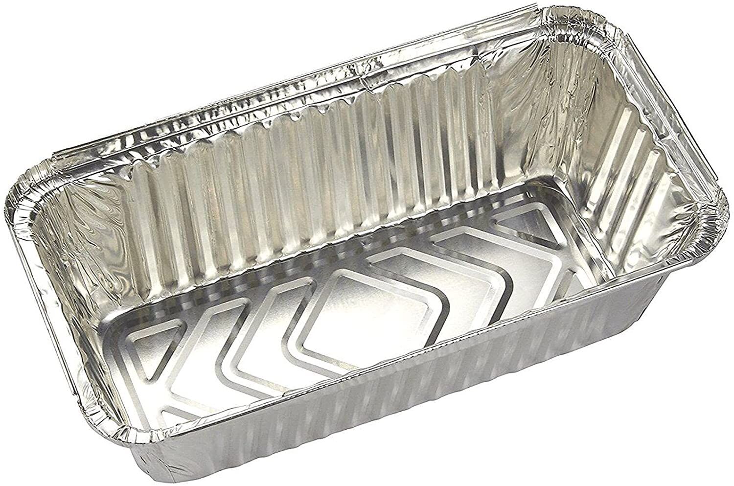 15 Pack Aluminum Loaf Pans, Disposable Foil Tins for Baking 2 Lb Bread-YAOAWE
