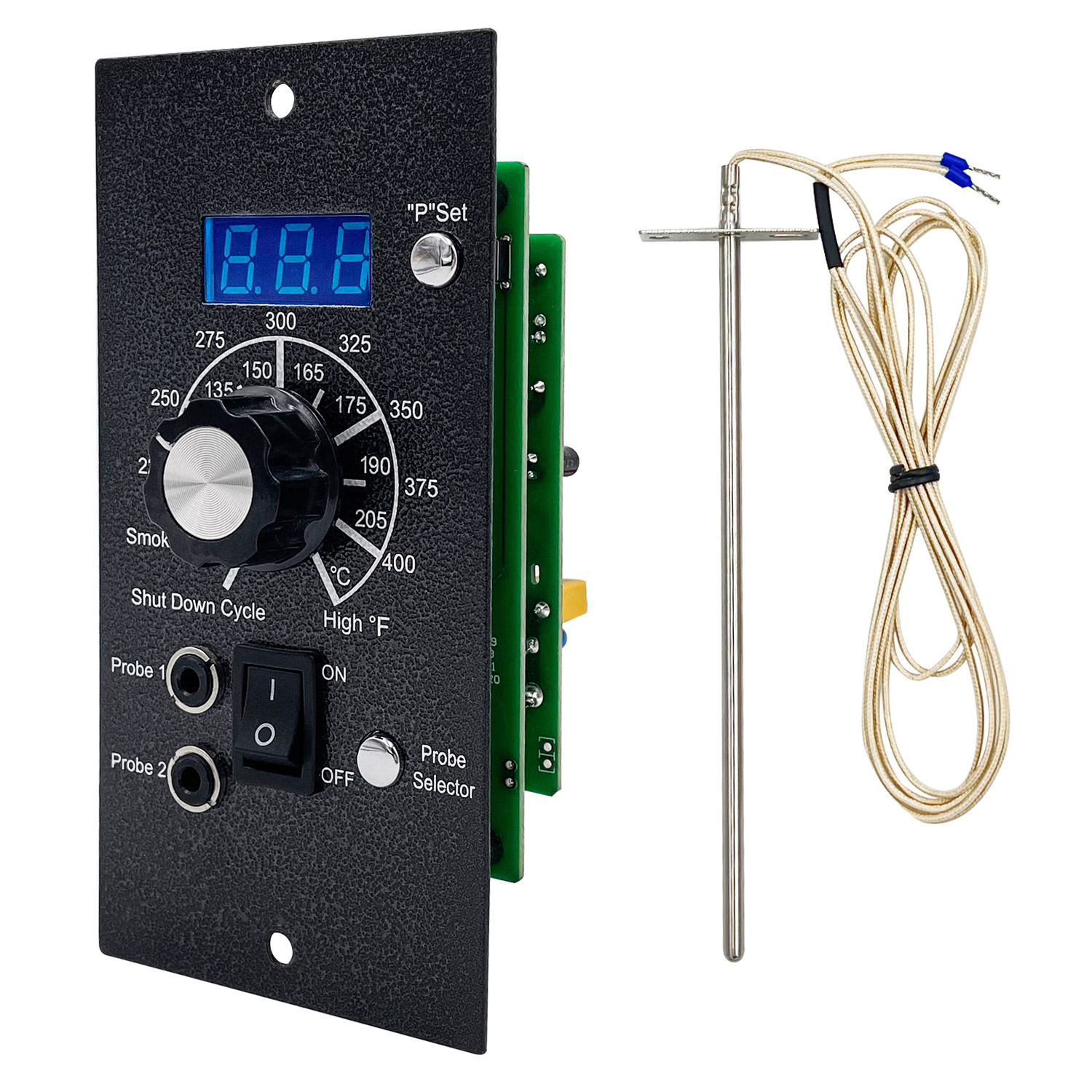 BAC365-Upgraded Digital Control Board for Traeger Grill with RTD Tempe Probe-YAOAWE