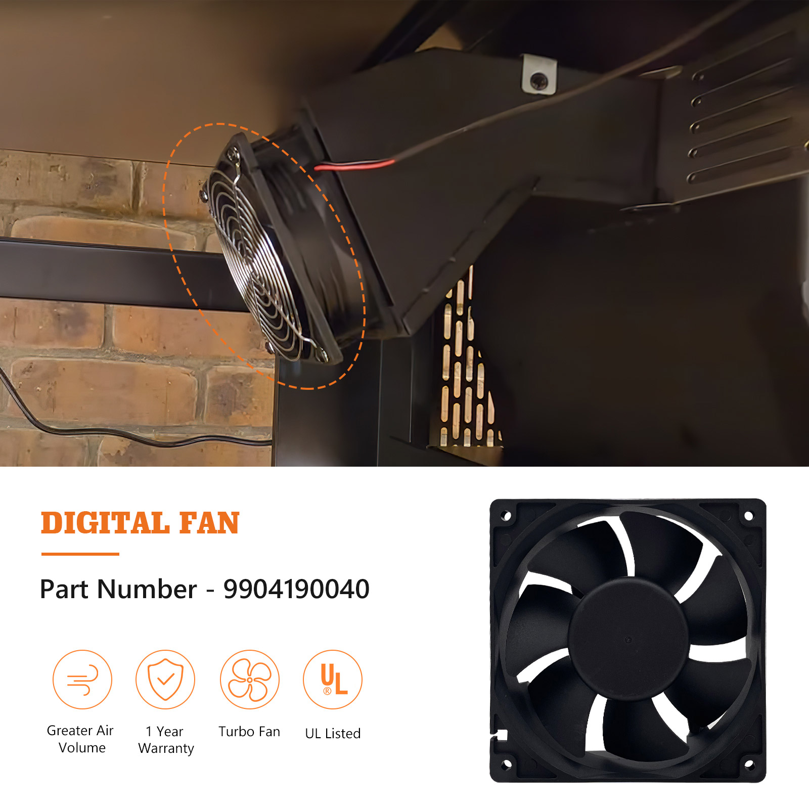Masterbuilt 560 fan