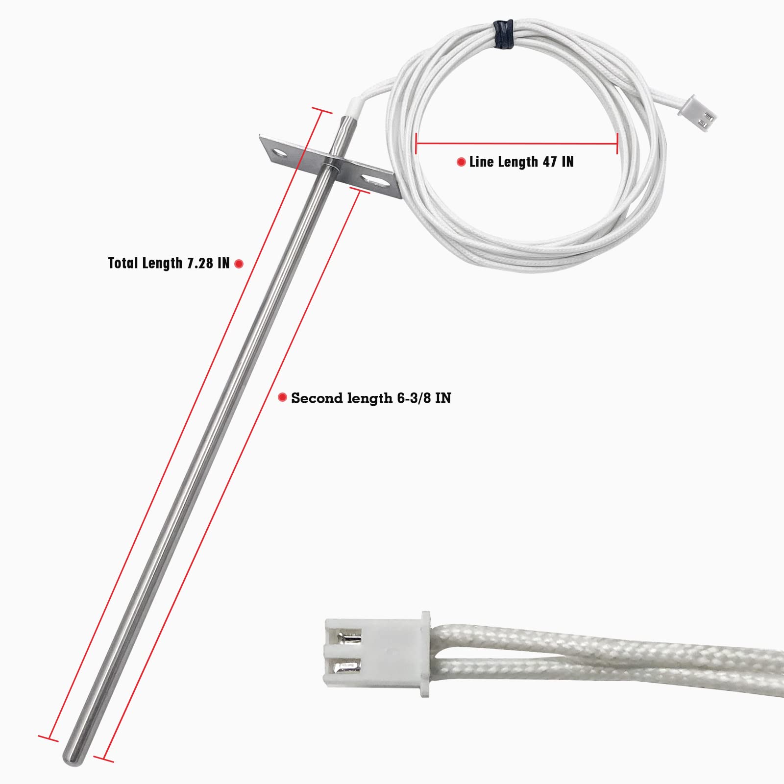 RTD Temperature Sensor Replacement for Camp Chef Grill