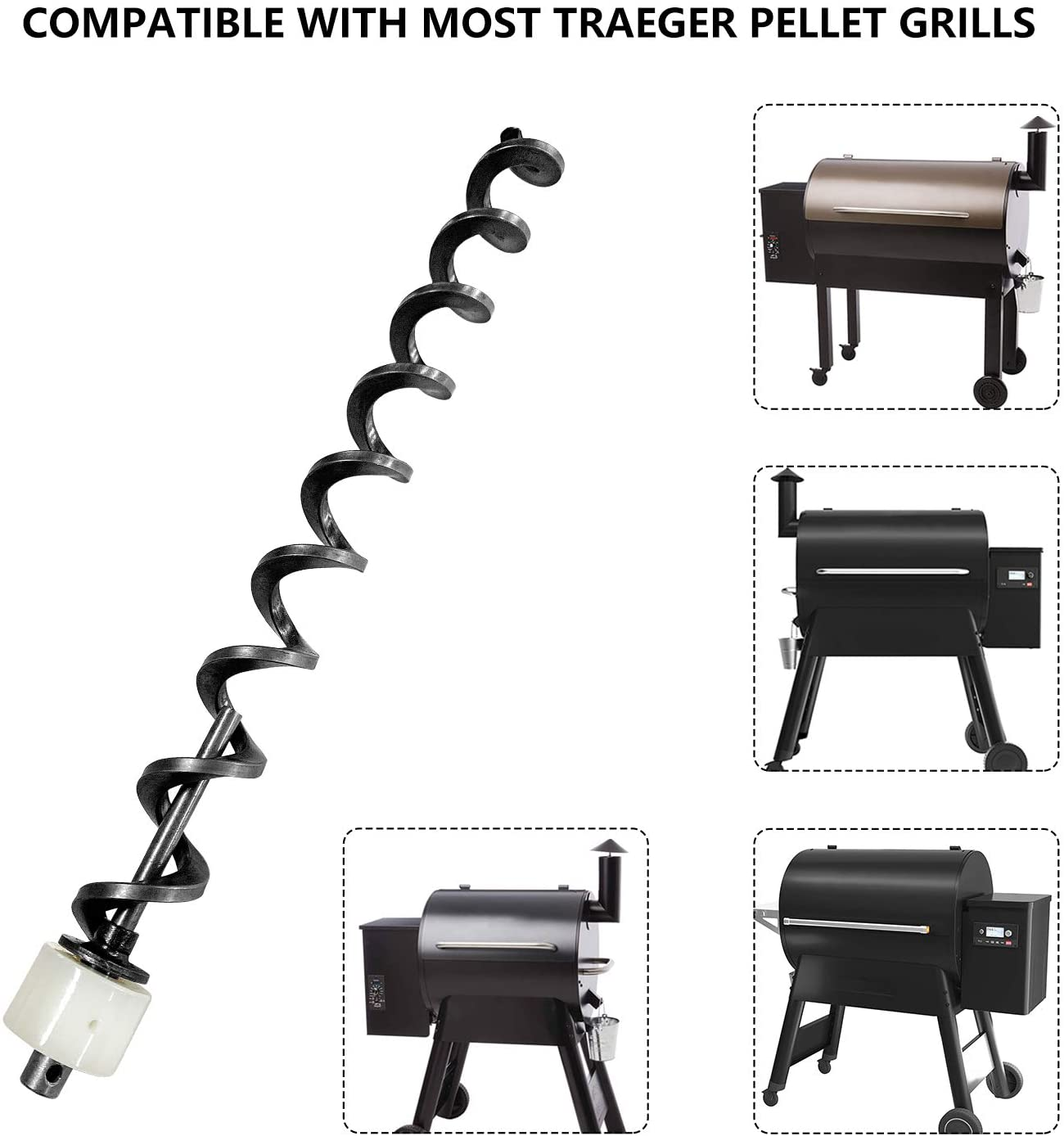 Clearing and replace jammed auger 