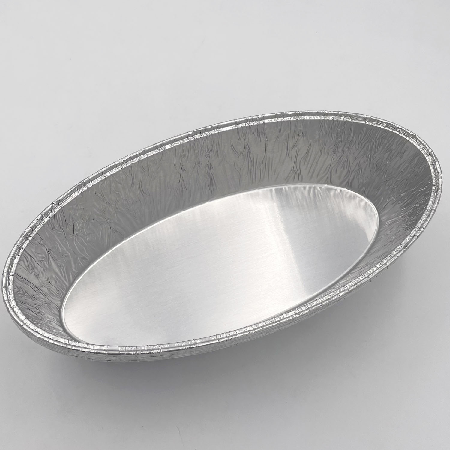 10 Pack Disposable Oval Loaf Pan, Aluminum Tin Foil Baking Pans-YAOAWE