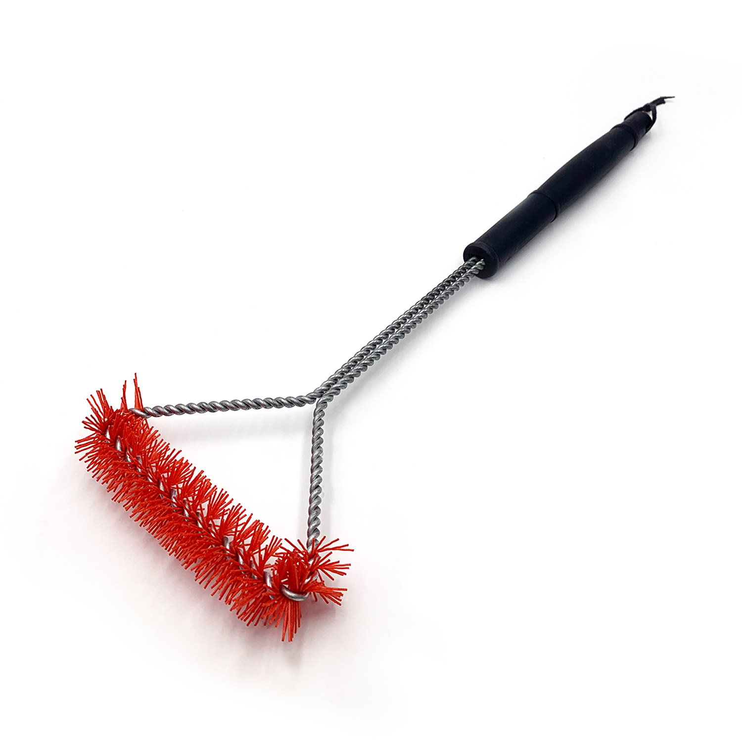 Nylon Grill Brush, Barbecue Cleaning Brush for Gas/Charcoal/Pellet-YAOAWE