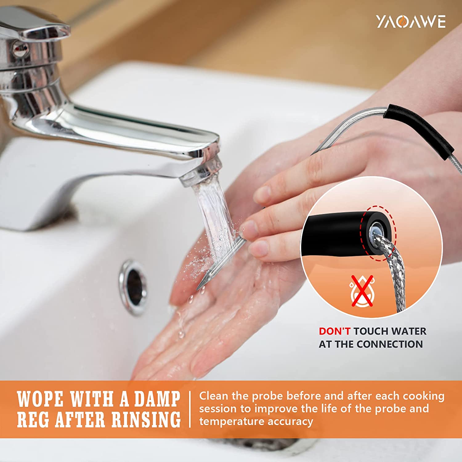 Probe Safety GuidesMeat Probes Correct Use & Clean