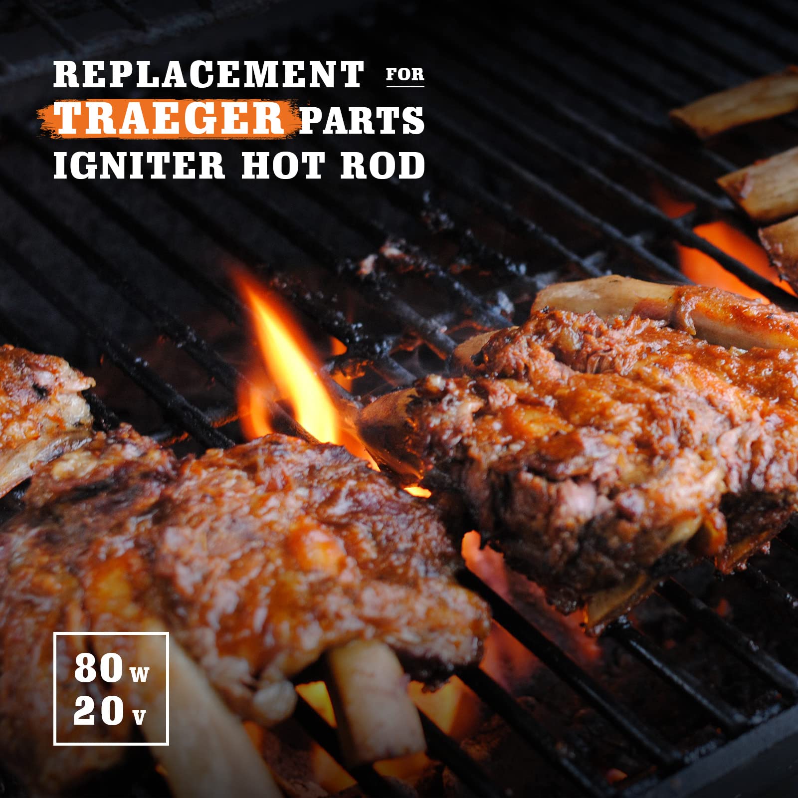 D2 Hot Rod Igniter Kit for Traeger Wood Pellet GrillsYAOAWE