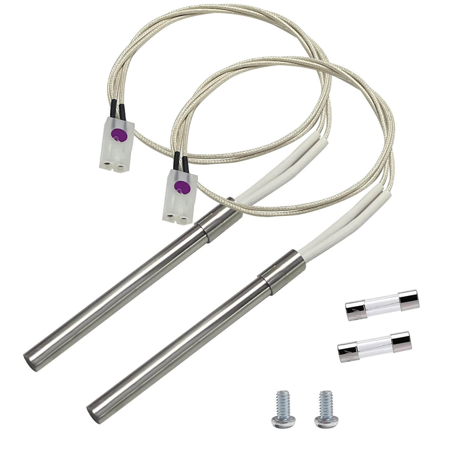 Igniter Kit Replacement for Pit Boss&Camp Chef Grills, 200W Hot Rod -YAOAWE