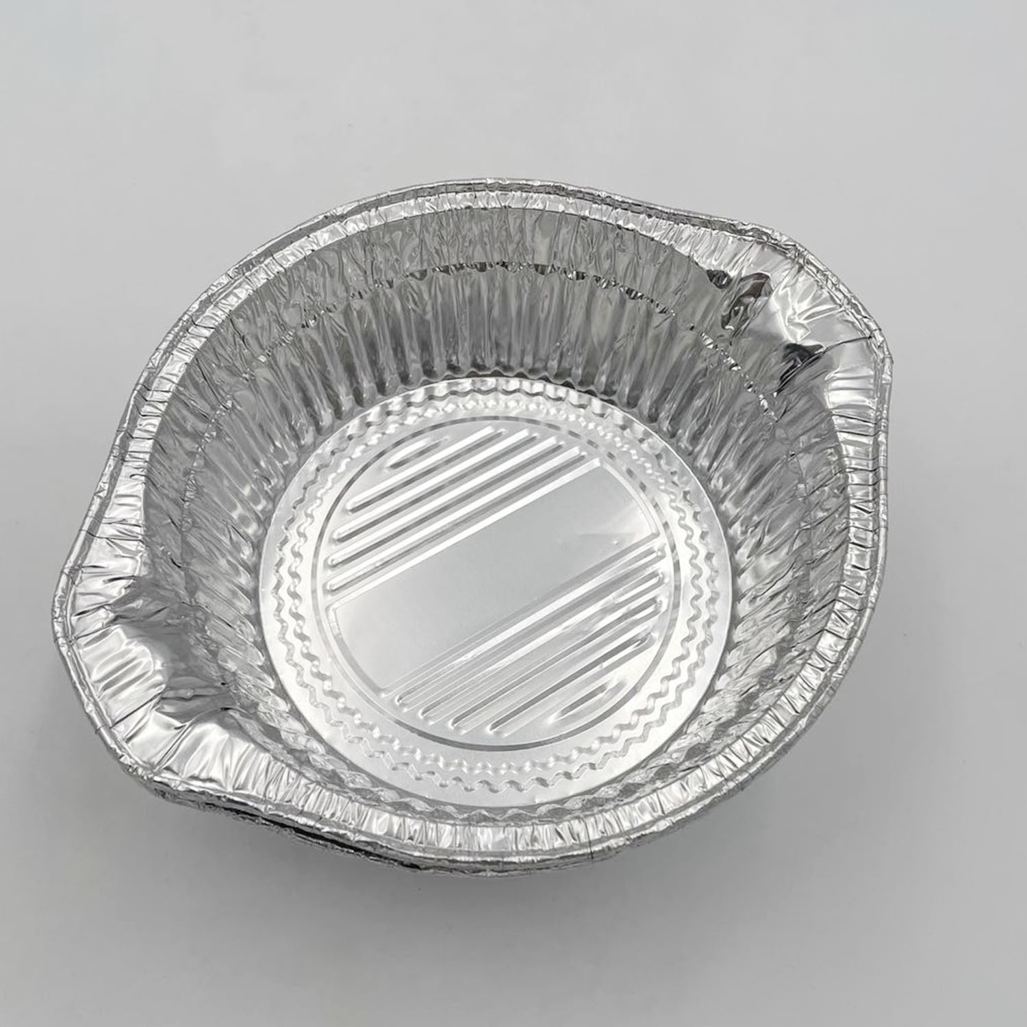 8 Inch Disposable Aluminum Foil Pans  (15 Pack) | Round Cake Trays -YAOAWE