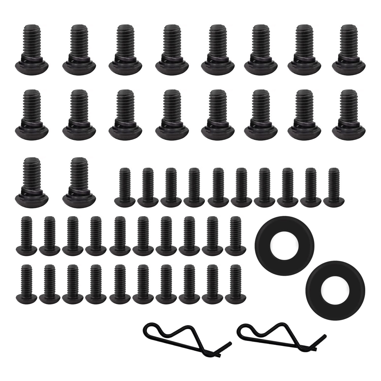 Grill Black Mounting Hardware Set for Pit Boss 850G-10710 Grill-YAOAWE