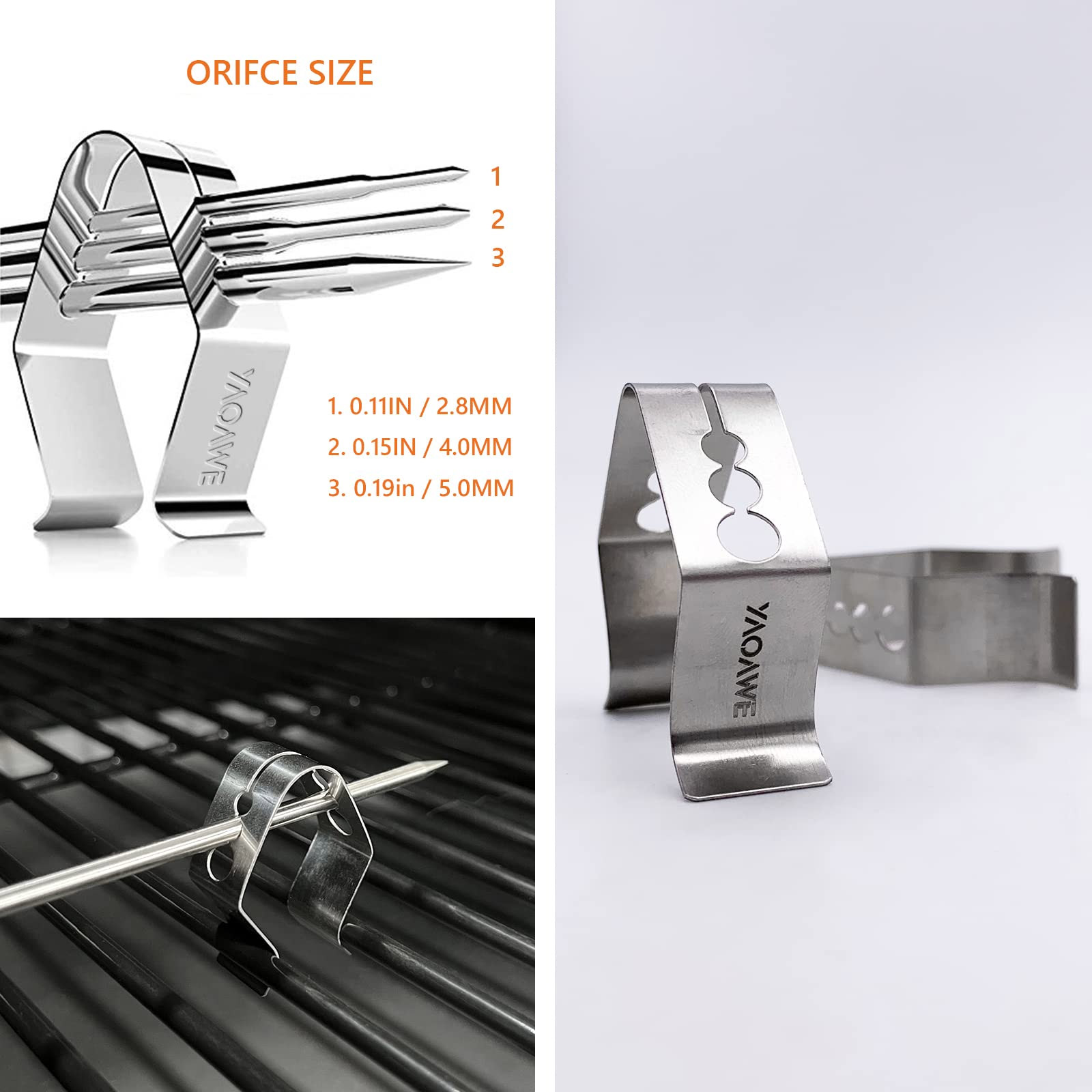 temp probe with Probe Clip