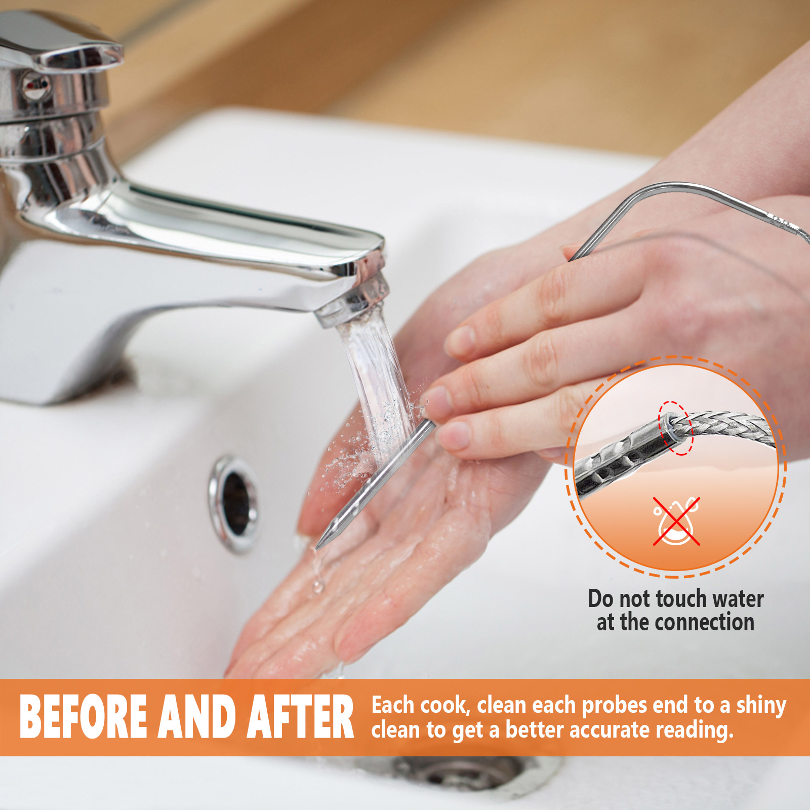 clean recteq thermometer