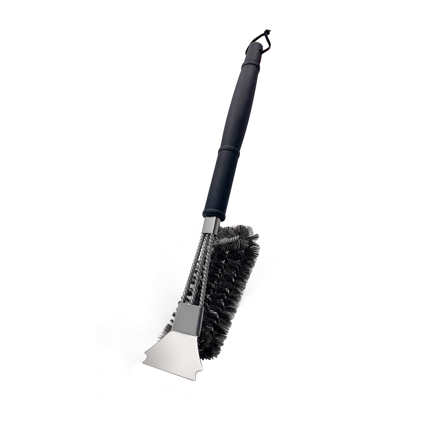 Grill Brush and Scraper, Grills Cleaner Tools for Gas/Charcoal/Porcelain-YAOAWE
