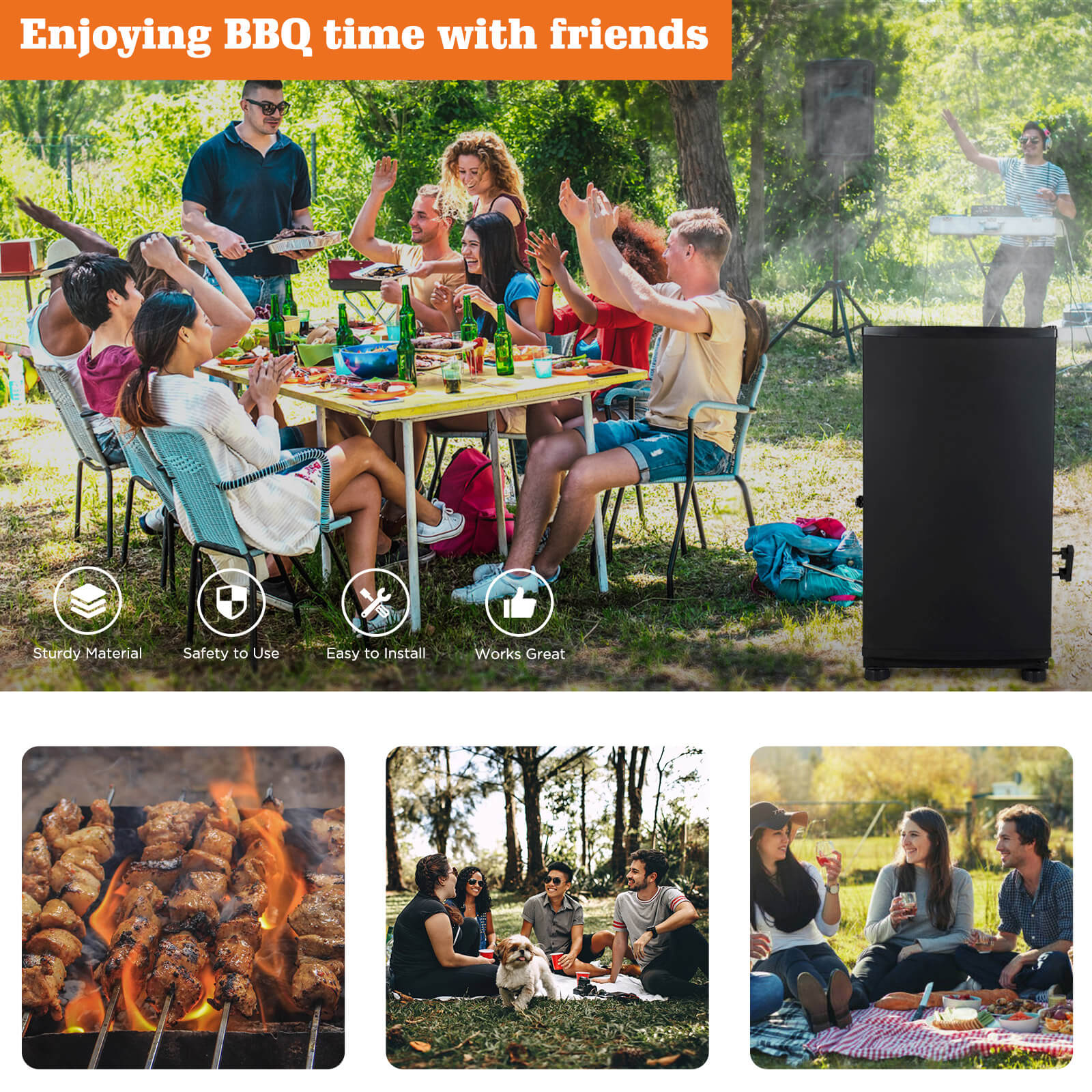 1200W Heating Element for Masterbuilt 40" Electric Digital Smoker-YAOAWE