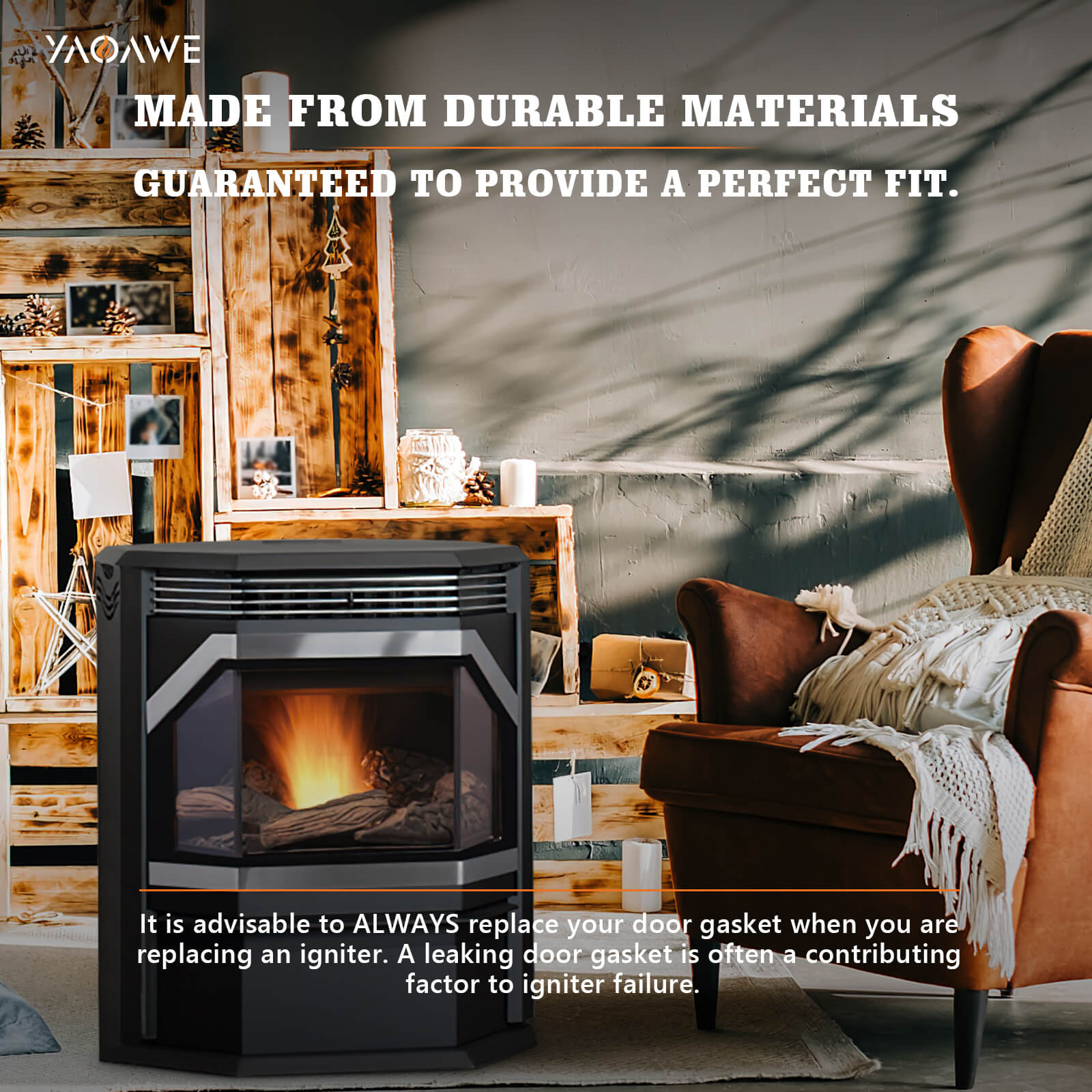 Replacement Stove Igniter for Lennox / Country Winslow Pellet Stove-YAOAWE