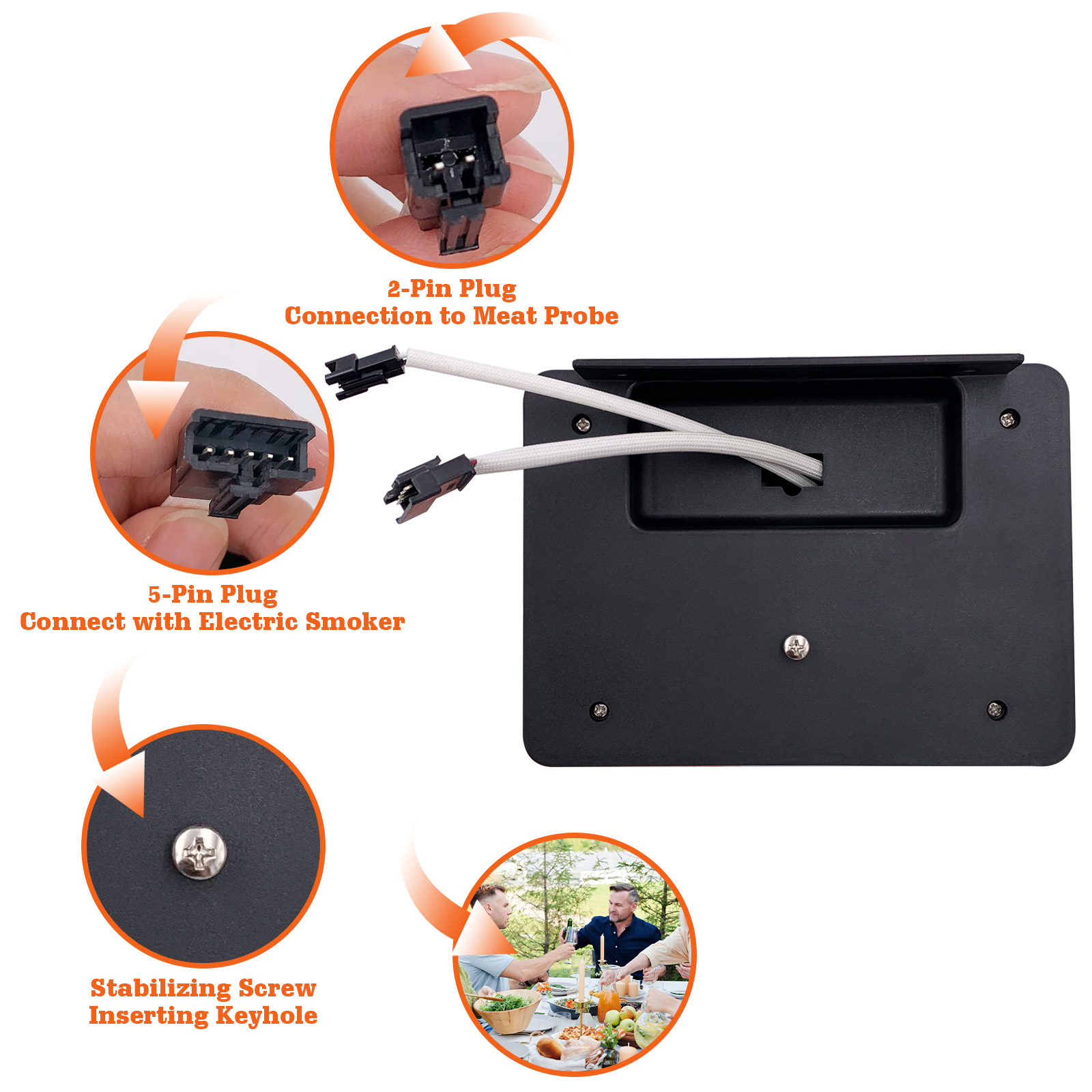 9907100008/Control Panel for Masterbuilt Smoker