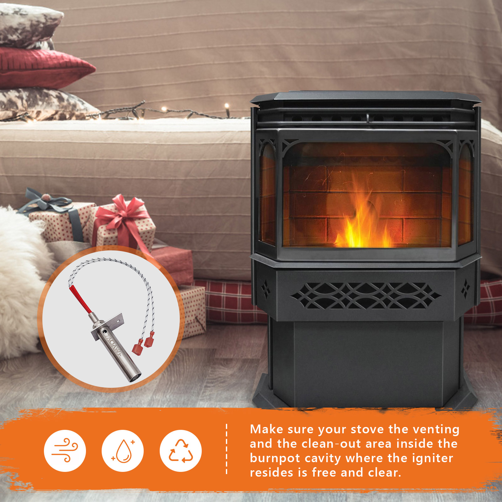 Napoleon pellet stove igniter