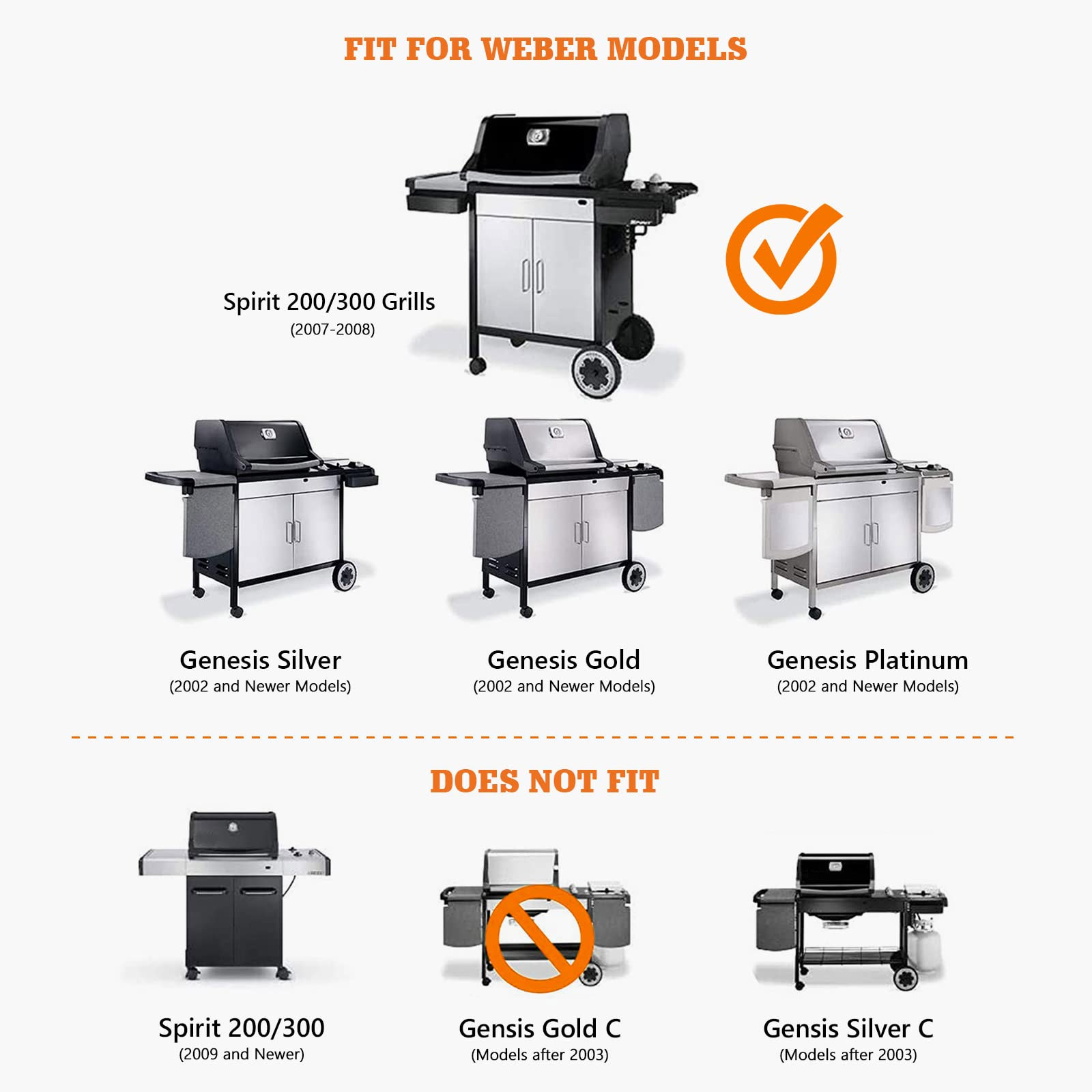 Electronic Igniter Kit for er 7510, for Spirit 200/300 Grills