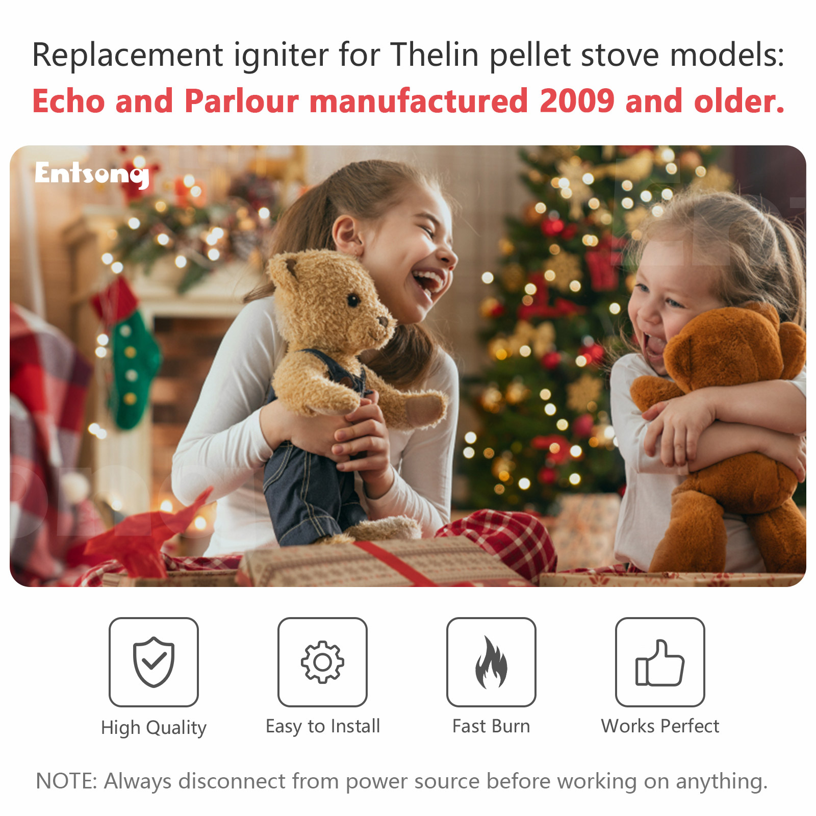 Thelin pellet stove Igniter