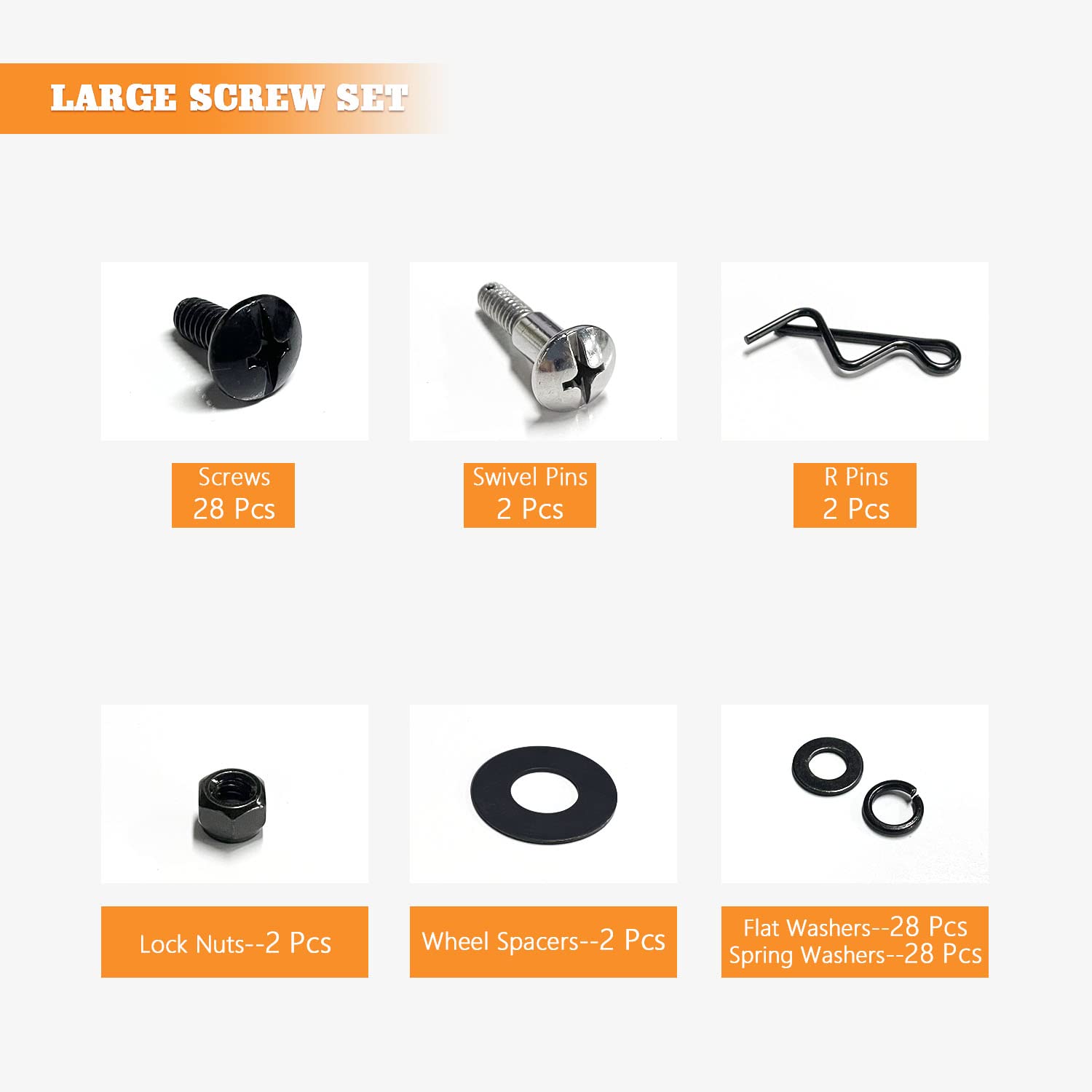 Barbecue Grill Accessories Screw Set for Pit Boss 820D3-10514 -YAOAWE