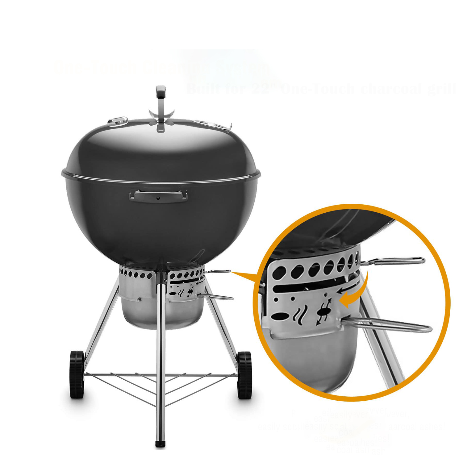 221/2Inch Cleaning System Kit for er GrillsYAOAWE