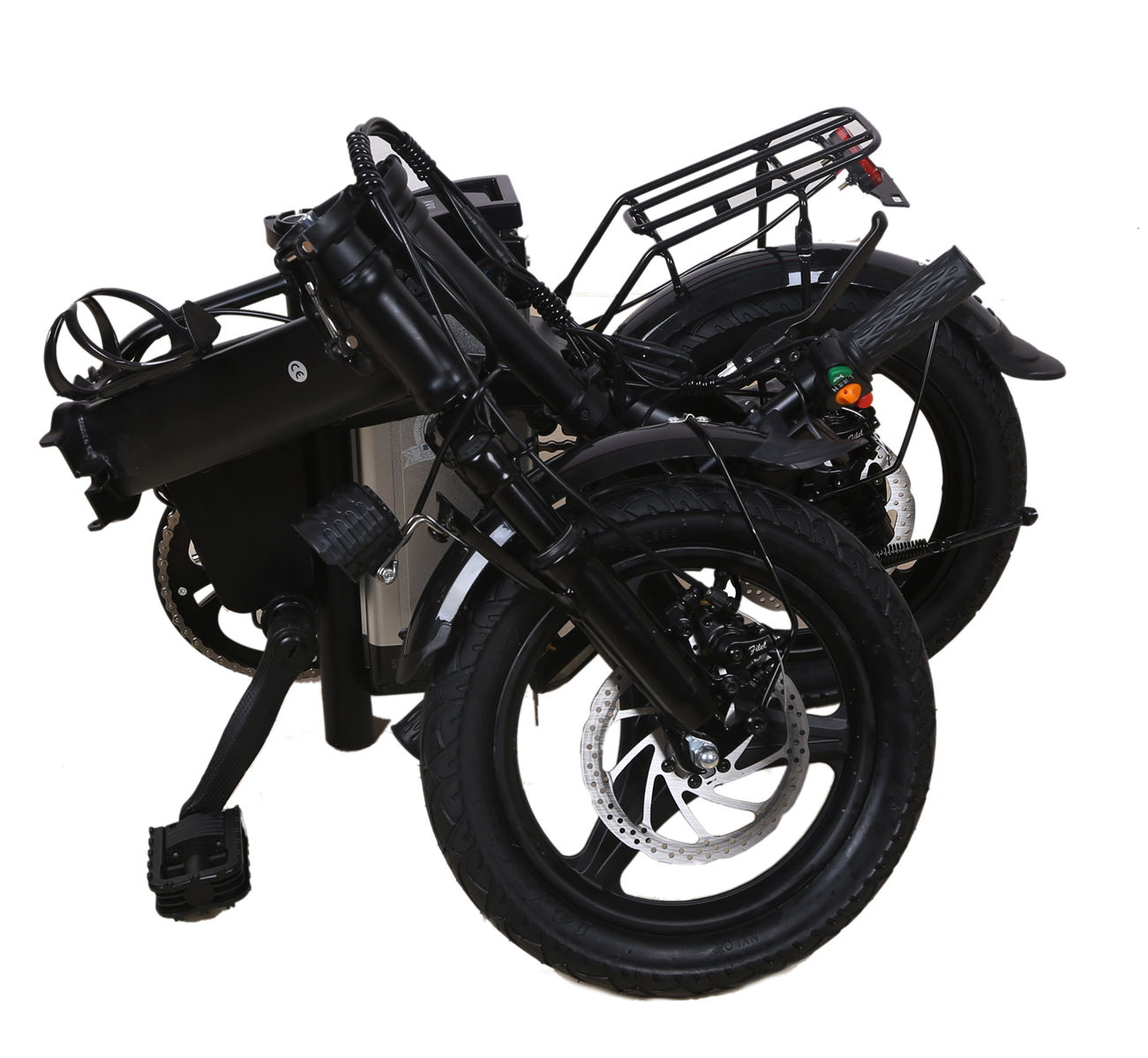 14 inch Lithium Electric Folding Electric Bicycles