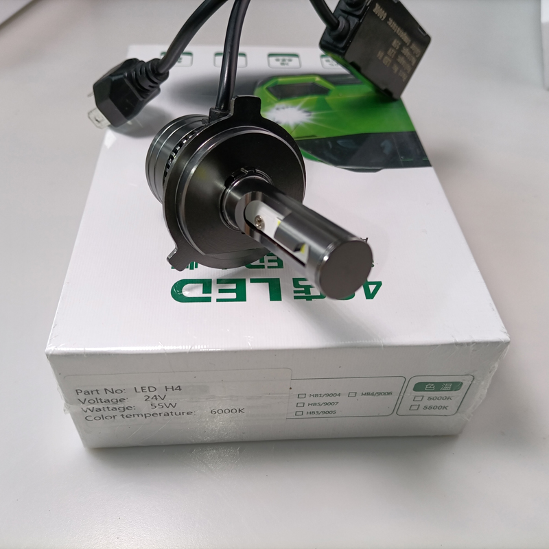 LED Bulbs H4 24V 55W 6000K High Lumen LED Auto Headlight Kit Car Headlight Bulbs LED Lamp Bulbs