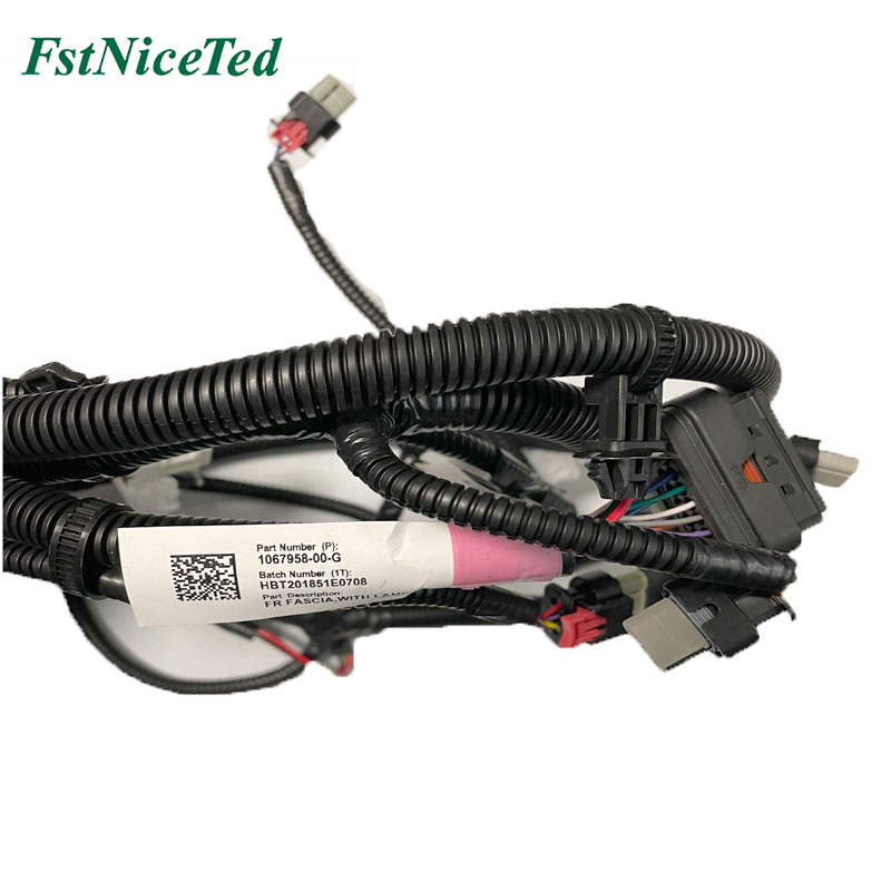 Reversing radar harness / front fog lamp for Tesla Model 3 OE:1067958-00-G