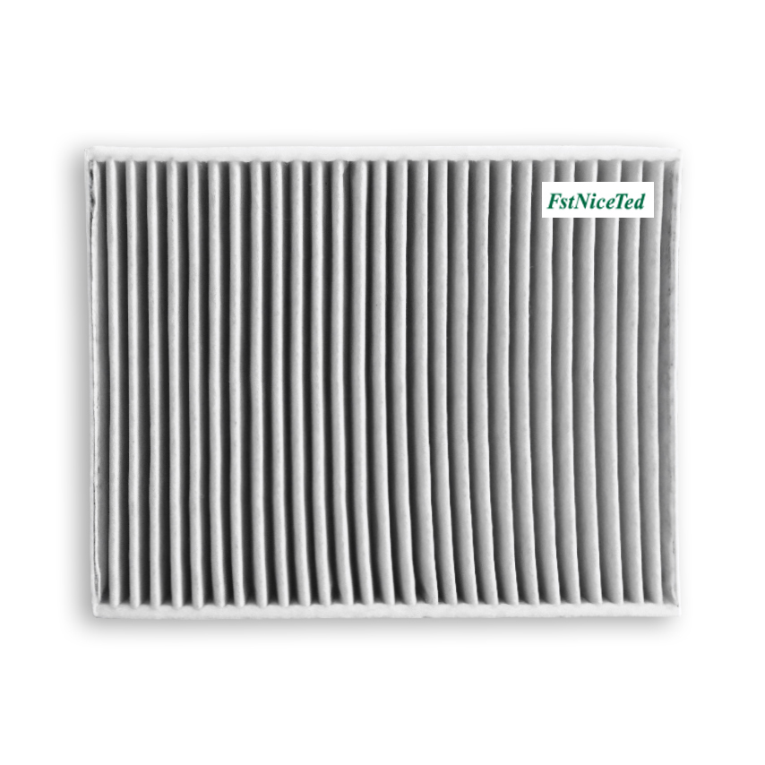 Activated carbon yellow non-woven air conditioning filter Apply to BMW X1 F20 116i 118i 120i 328i 320li   OE  64119237555