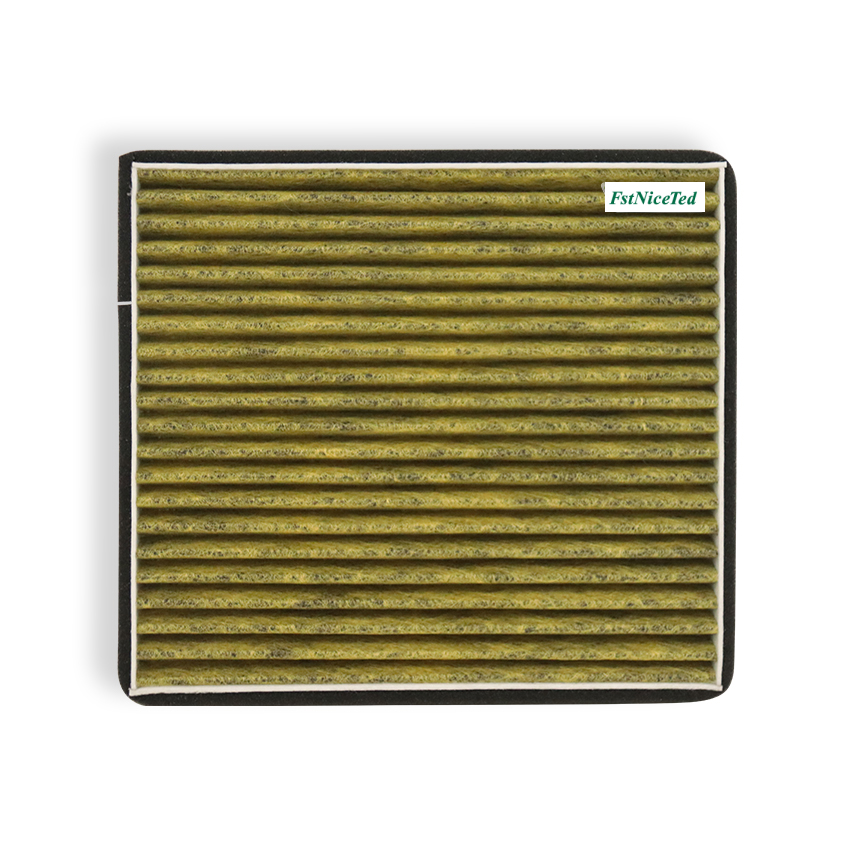 Activated carbon yellow non-woven air conditioning filter Apply to Byd F3 Emgrand EC7   OE  LAK 1436