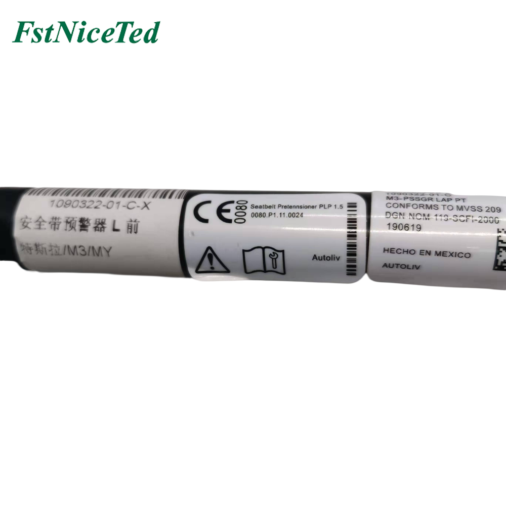 Seat belt warning LH Suitable for: Tesla Model 3 OE: 1090322-01-C