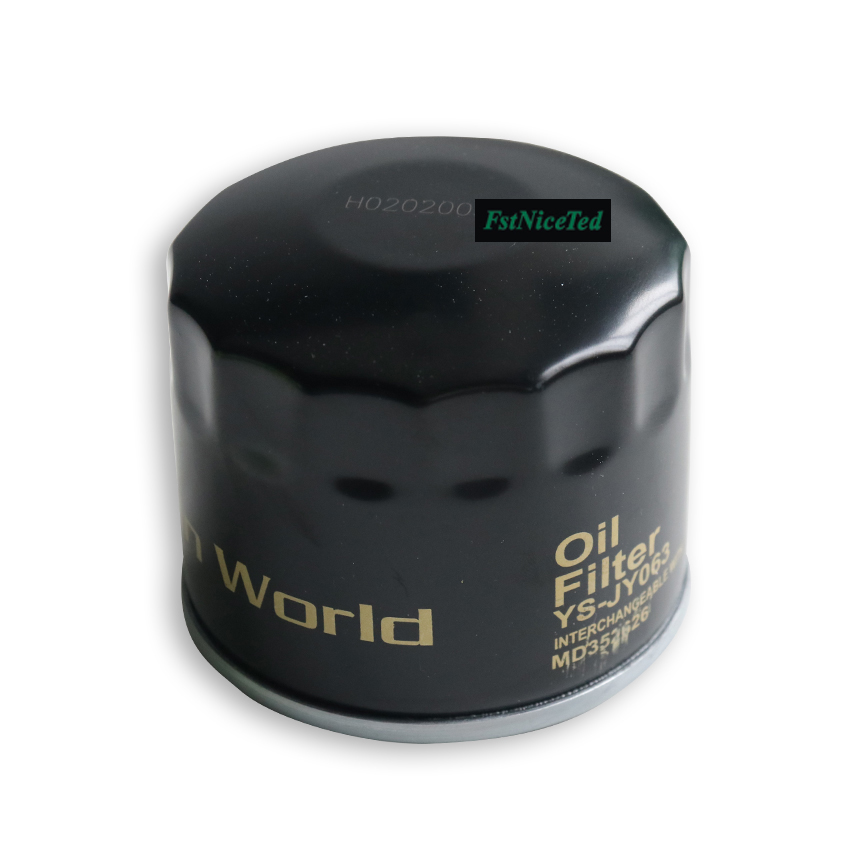 Iron shell oil filter Apply to Mitsubishi leopard Pajero Geely emgrand BYD F6 2.4L   OE  MD352626