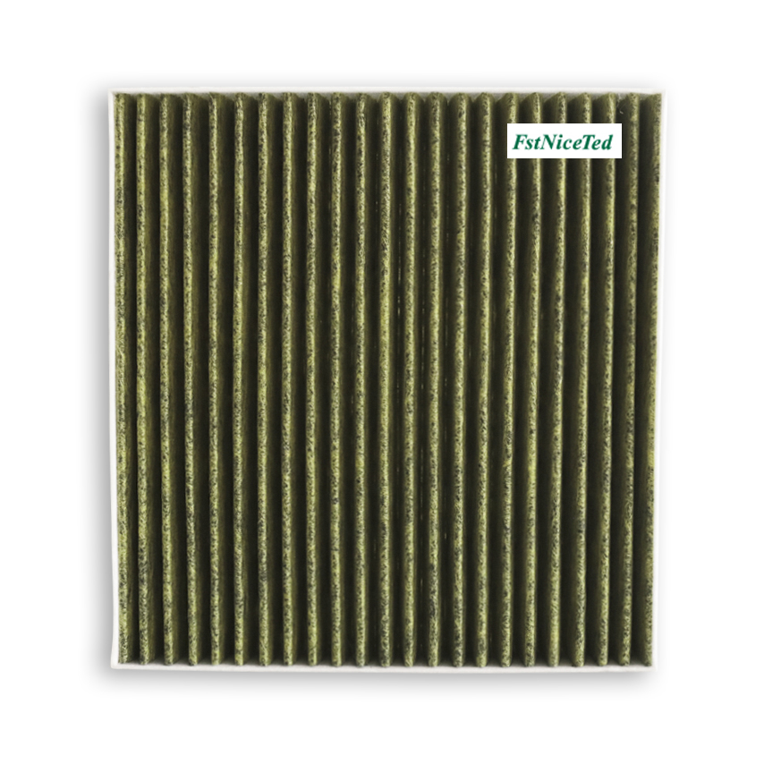 Activated carbon yellow non-woven air conditioning filter Apply to Chery Boyue SUV 2015-   OE  8022003800