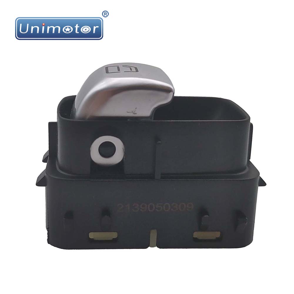 Right front lift switch (black) Apply to Benz W213 2017-2019   OE：213 905 0309