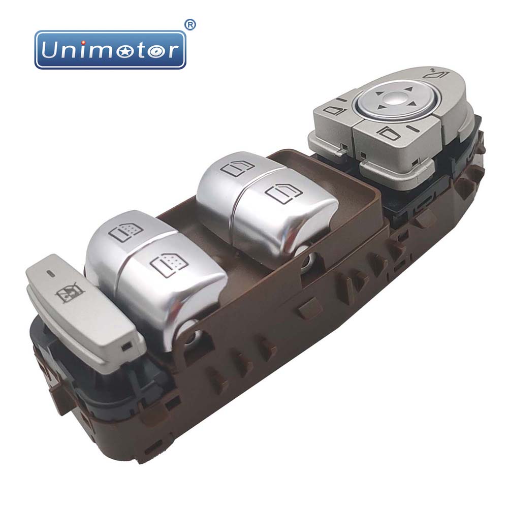 Left front lift switch (brown) Apply to Benz W222 2013-2020   OE  222 905 2004