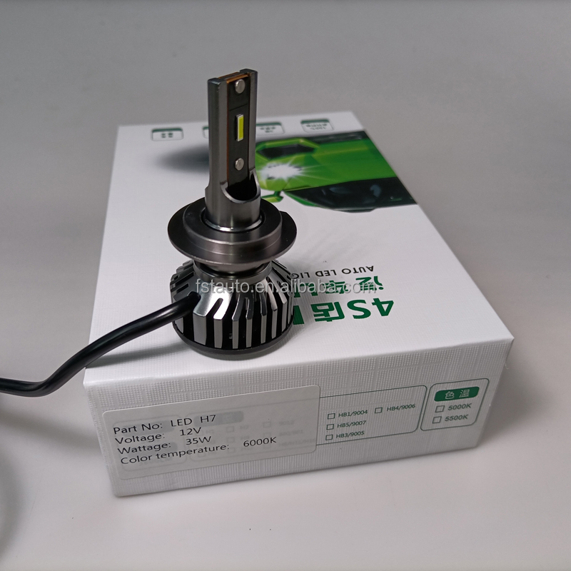 High Lumen LED Bulbs H7 12V 35W 6000K for car Auto Headlight motorcycle Lamp truck