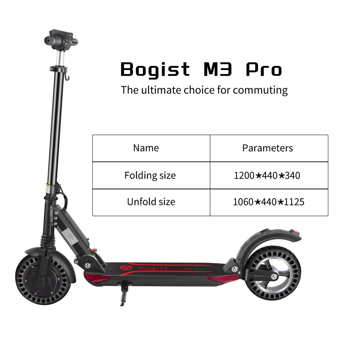 8-inch solid honeycomb tire scooter