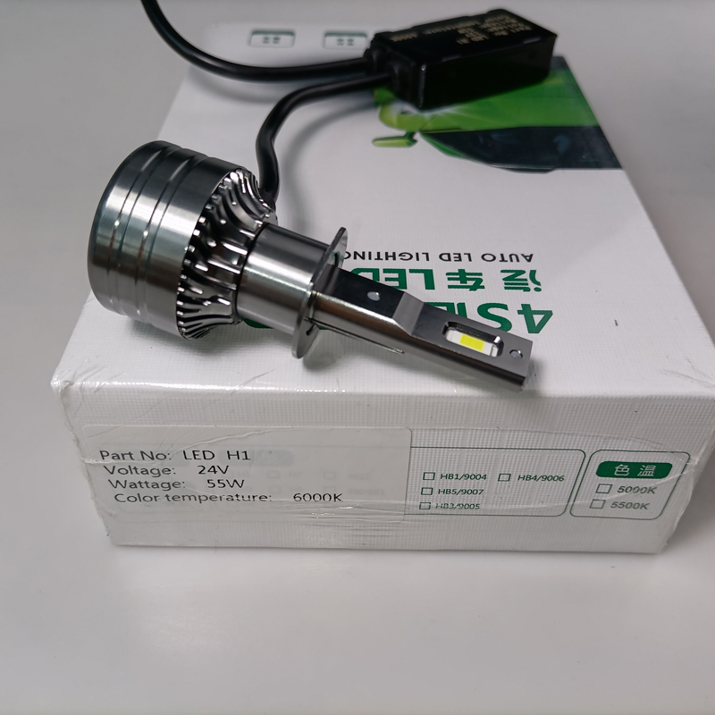 LED Bulbs H1 24V 55W 6000K High Lumen LED Auto Headlight Kit Car Headlight Bulbs LED Lamp Bulbs