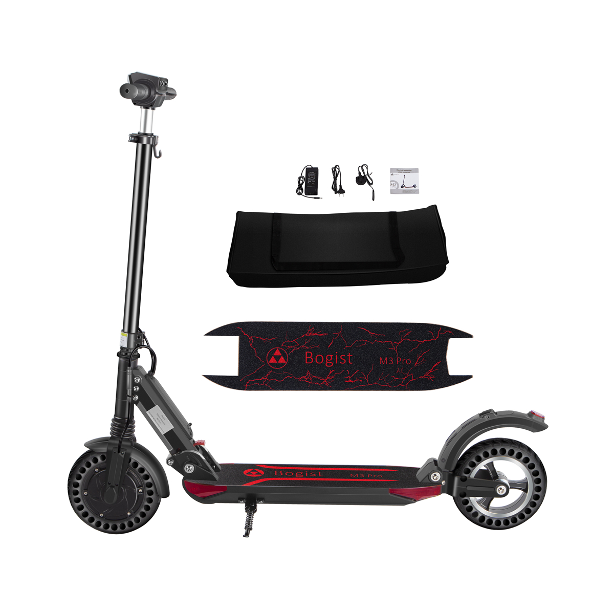 8-inch solid honeycomb tire scooter