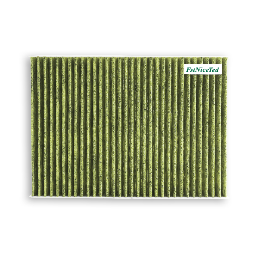 Activated carbon yellow non-woven air conditioning filter Apply to AUDI A3 TT SKODA OCTAVIA VW BORA GOLF   OE  1J0819644 1J0819644A