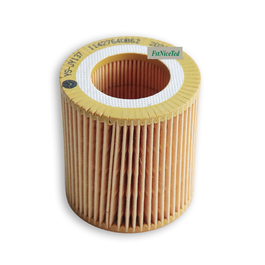 Paper filter core Apply to BMW F35 320Li 328Li 520Li 525Li   OE  11427640862