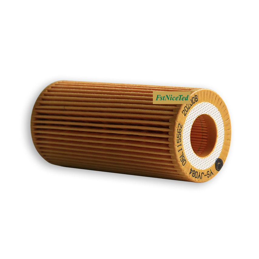 Paper filter core Apply to VW Arteon /Beetle /Golf /Jetta /Passat /Polo /Scirocco /Sharan /T-Roc /Teramont /Tiguan /Touareg /Touran AUDI A1 A3 A4 A5 A4L SKODA   OE  06L115562  06K11556206L115466  06K115466