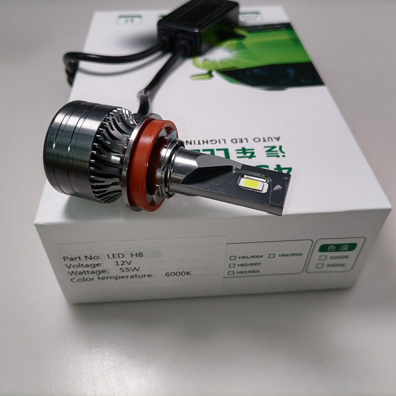 LED Bulbs H8 12V 55W 6000K High Lumen LED Auto Headlight Kit Car Headlight Bulbs LED Lamp Bulbs