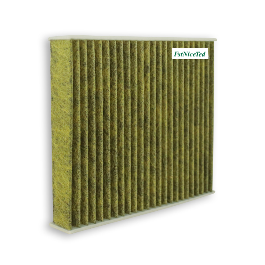 Activated carbon yellow non-woven air conditioning filter Apply to Toyota Camry Corolla LEVIN   OE  CUK22032