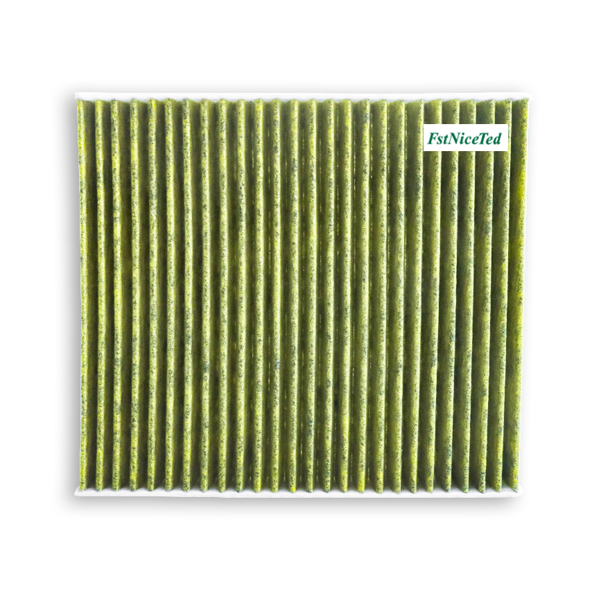 Activated carbon yellow non-woven air conditioning filter Apply to AUDI A3 Golf VII TT Leon Octavia   OE  5Q0819653