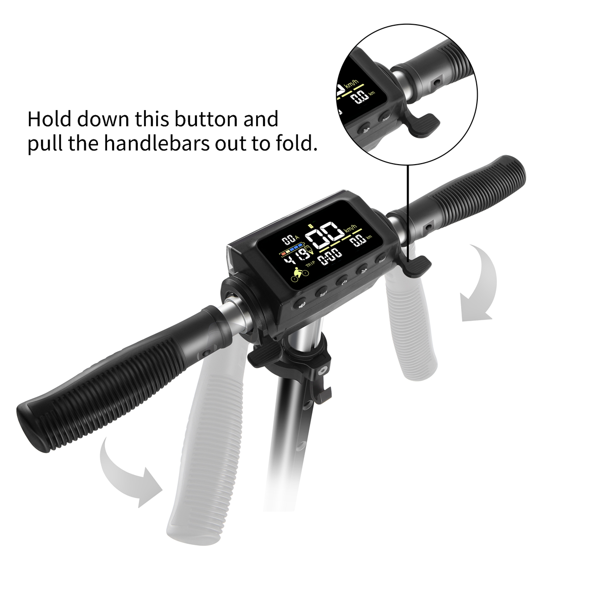 8-inch solid honeycomb tire scooter