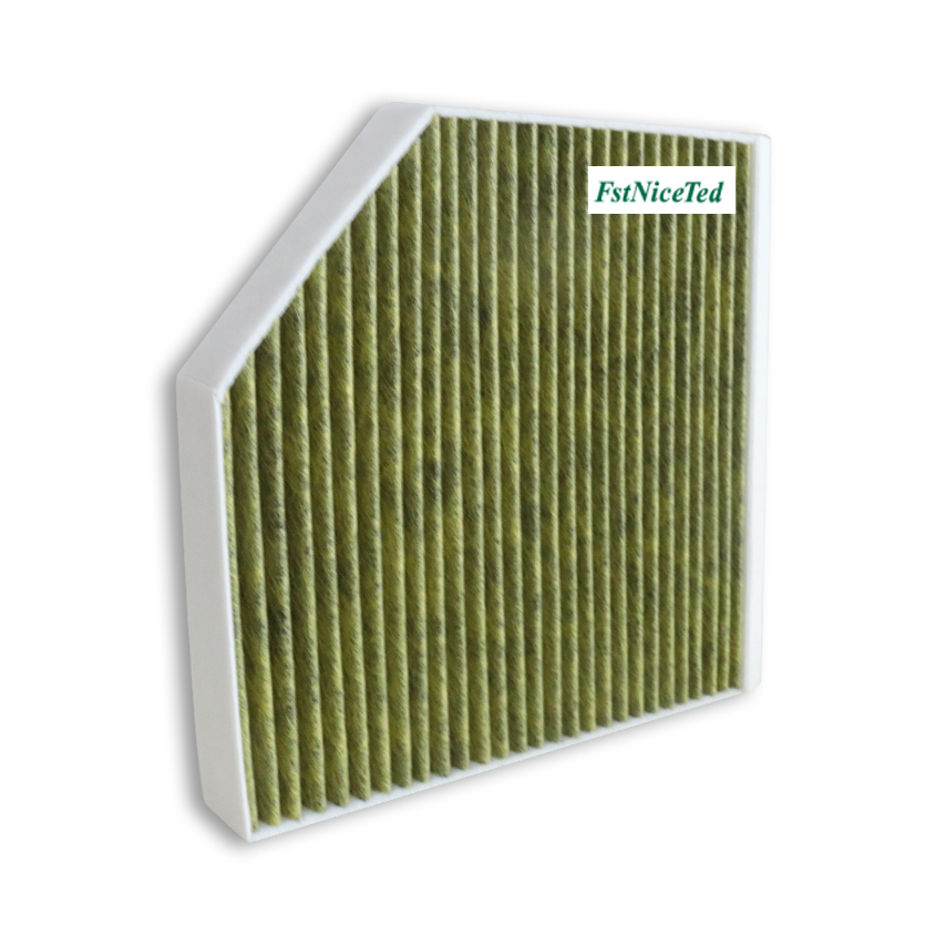 Activated carbon yellow non-woven air conditioning filter Apply to AUDI A6 A8 PHIDEON 2.0T 3.0T   OE  4H0 819 439