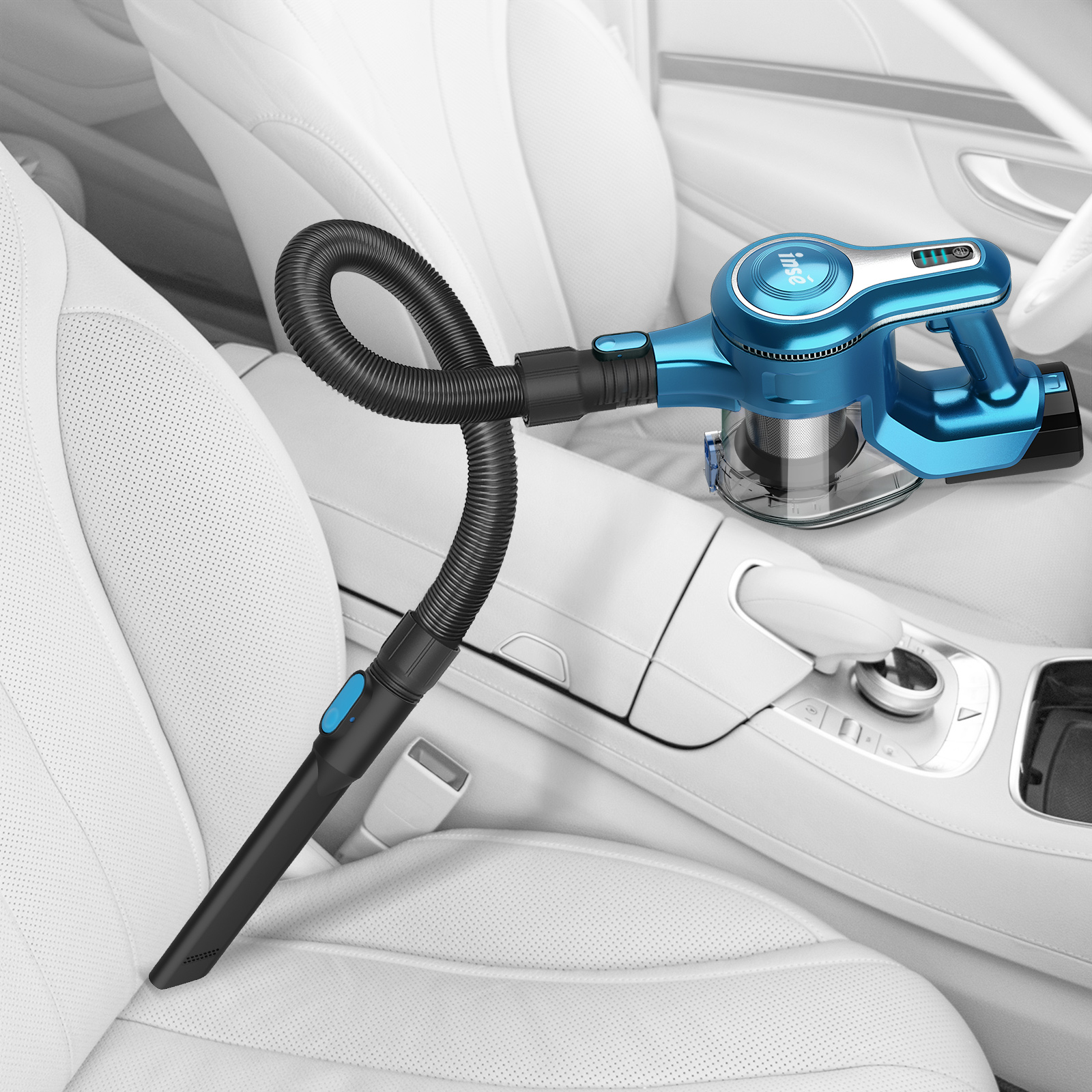 INSE Cordless Vacuum S6P Pro - Two 
