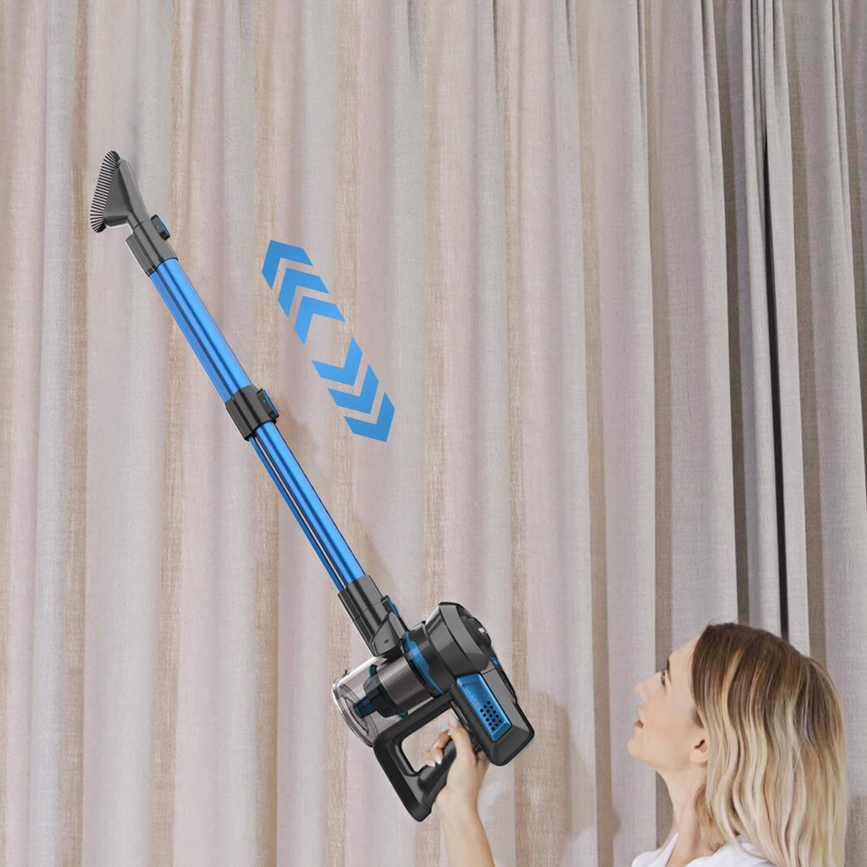 INSE Cordless Vacuum N6S Strong Suction with Lightweight Body INSE Life